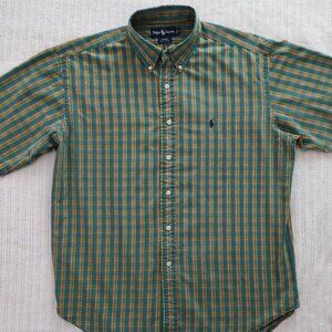 Ralph Lauren Blaire Men's Button-Up Shirt - PLAID - LG (VGC)